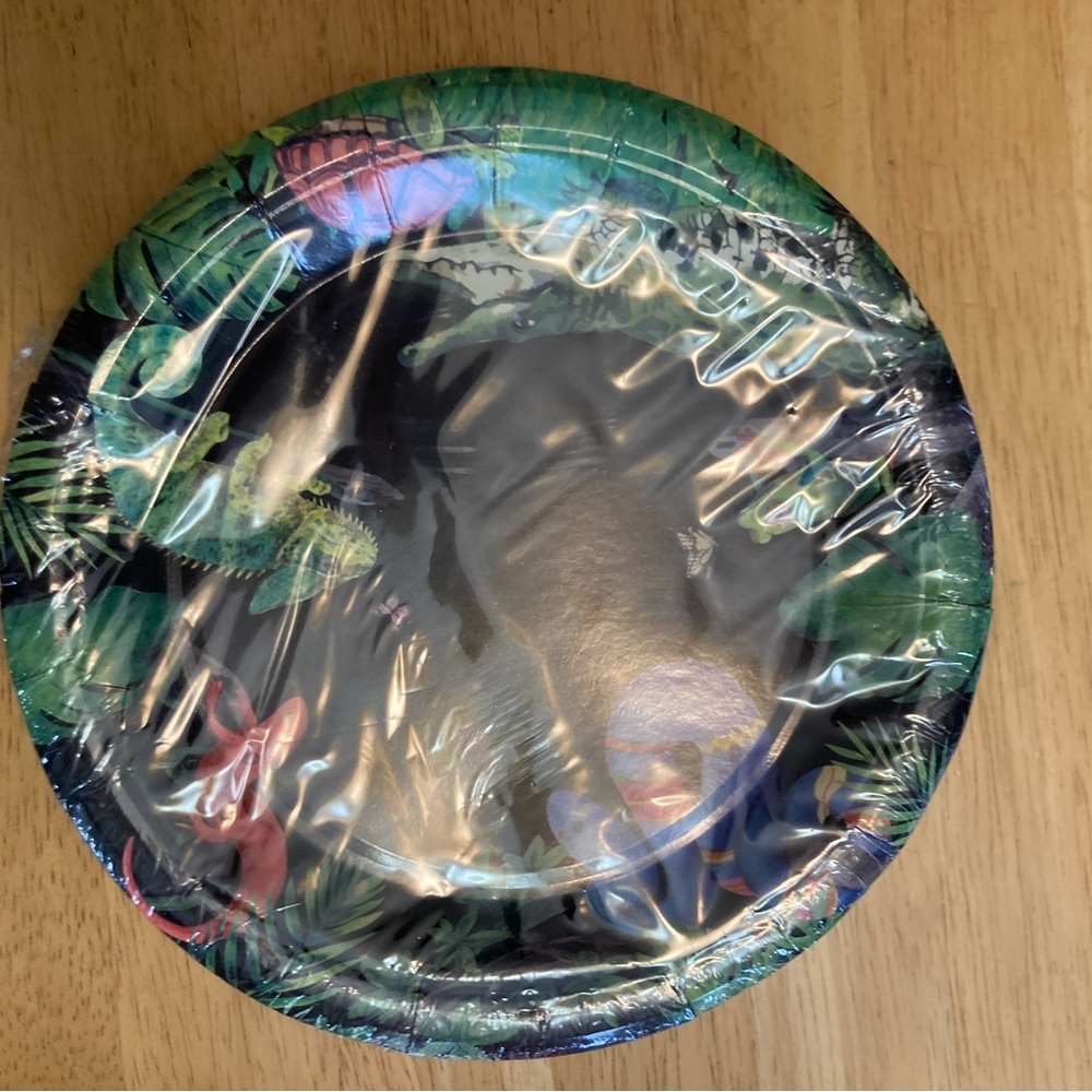 Reptile Themed 7” Paper Plates